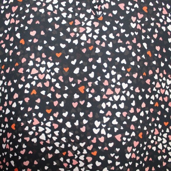 Apt 9 XXL Pink heart Print 3/4 Sleeve Blouse - Picture 8 of 8